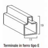 Tapparella in Pvc 6Kg/Mq 13x55mm